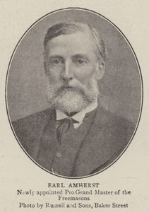 hrabě Amherst od English Photographer