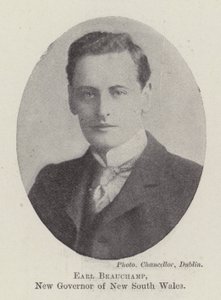 Earl Beauchamp, nový guvernér Nového Jižního Walesu od English Photographer