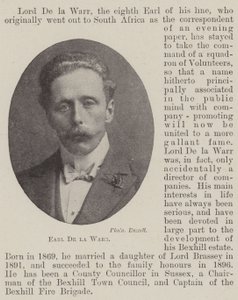 hrabě De la Warr od English Photographer