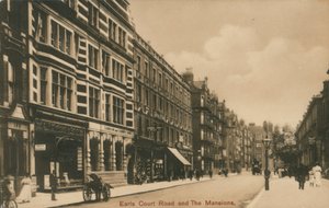 Earls Court Road a The Mansions, Londýn od English Photographer