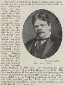 Edwin Abbey, RA od English Photographer