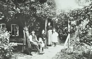 Elder Road: Rose Cottage, 1890 od English Photographer