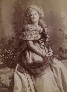 Ellen Terry jako Clarisse v Robespierre, divadlo Lyceum od English Photographer