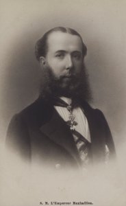 Mexický císař Maximilien (čb fotografie) od English Photographer