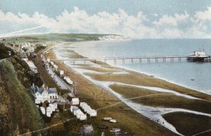 Esplanade, Sandown a Culver Cliff od English Photographer