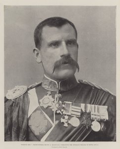 Fighting Mac, generálmajor Hector A Macdonald, velící brigádě Highland v Jižní Africe