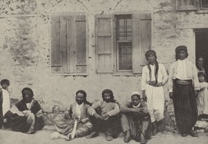 Rybáři vytvářejí své sítě, Tiberias od English Photographer