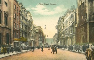 Fleet Street, London von English Photographer