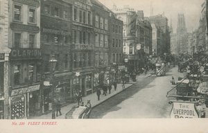 Fleet Street, Londýn od English Photographer