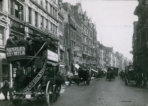 Fleet Street, Londýn od English Photographer
