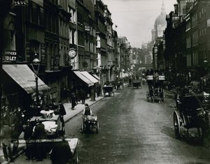 Fleet Street, Londýn od English Photographer