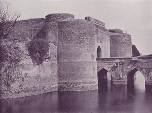 Pevnost, Bhurtpur od English Photographer