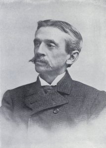 Frank R Stockton (černobílá fotografie) od English Photographer