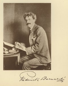 Frederick Barnard (černobílá fotografie) od English Photographer