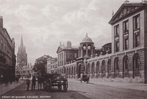 Před Queens College, Oxford od English Photographer