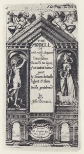 G Boccaccio, The Modell of Witt, Decameron, T Cotes pro B Allena a W Hope 1634 (č/b foto) od English Photographer