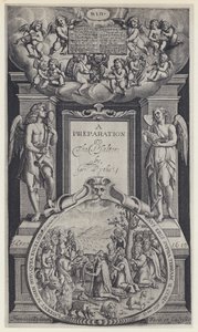 G Wither, Příprava k žaltáři, N Okes 1619 (čb foto) od English Photographer