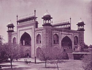 Brána Taj, Agra od English Photographer