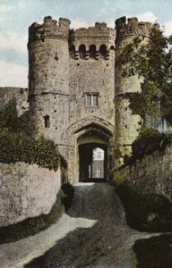 Brána, hrad Carisbrooke od English Photographer