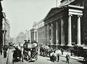 General Post Office, Saint Martins-le-Grand, City of London, 1890 od English Photographer