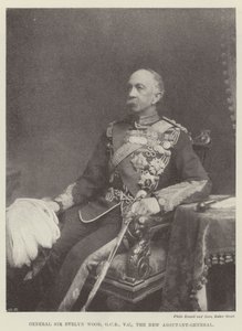 Generál Sir Evelyn Wood, GCB, VC, nový generální adjutant od English Photographer