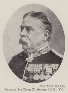 Generál Sir Hugh H Gough, GCB, VC od English Photographer