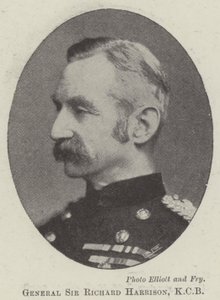 Generál Sir Richard Harrison, KCB od English Photographer