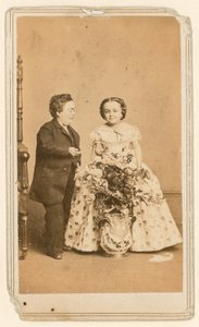 Generál Tom Thumb a jeho manželka od English Photographer