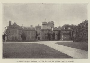 Hrad Greystoke, Cumberland, sídlo pana Henryho Charlese Howarda od English Photographer