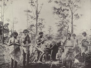 Skupina domorodých obyvatel Queenslandu od English Photographer