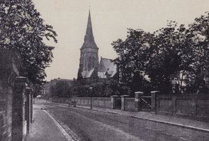 Grove Road a St Judes (černobílá fotografie) od English Photographer