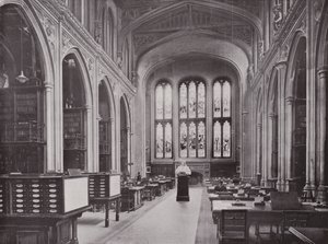 Guildhall Library s bustou Chaucera od English Photographer