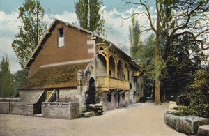 Kluci Cliffe Mill, poblíž Warwicku od English Photographer