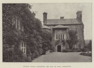 Hrad Gwydyr, Carnarvon, sídlo Earla Carringtona od English Photographer