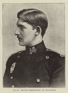 Jeho královská výsost princ Ferdinand Rumunský od English Photographer