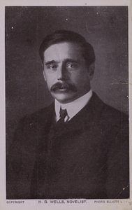 H G Wells (1866-1946), anglický romanopisec od English Photographer