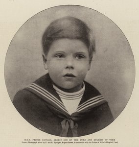 H R H Princ Edward, nejstarší syn vévody a vévodkyně z Yorku od English Photographer
