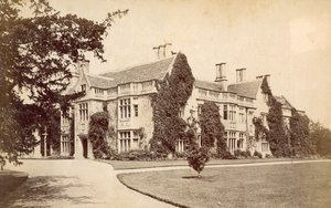 Hannington Hall, Wilts (černobílá fotografie) od English Photographer
