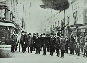 Hare Street: otevření trajektu Woolwich, 1889 od English Photographer