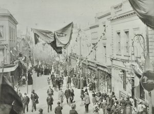 Hare Street: otevření trajektu Woolwich, 1889 od English Photographer
