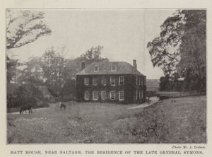 Hatt House, poblíž Saltash, rezidence zesnulého generála Symonse od English Photographer