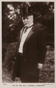 Henry Campbell-Bannerman od English Photographer