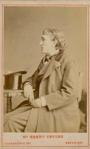 Henry Irving , herec od English Photographer