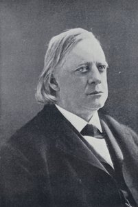 Henry Ward Beecher (černobílá fotografie) od English Photographer
