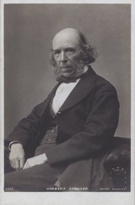 Herbert Spencer (čb fotografie) od English Photographer