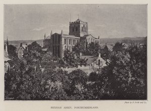 Hexham Abbey, Northumberland od English Photographer