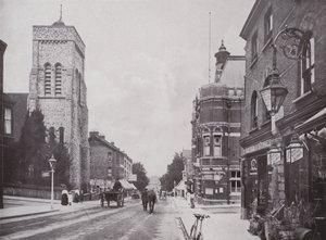 High Street, Sutton od English Photographer