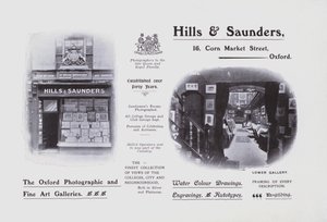 Hills and Saunders (černobílá fotografie) od English Photographer