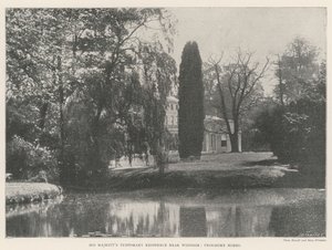 Dočasná rezidence Jeho Veličenstva poblíž Windsoru, Frogmore House od English Photographer