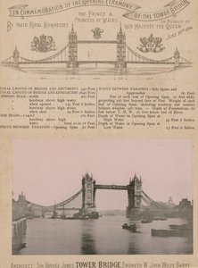Na památku otevření mostu Tower Bridge od English Photographer
